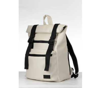 Рюкзак женский ролл Sambag RollTop Zard молочный