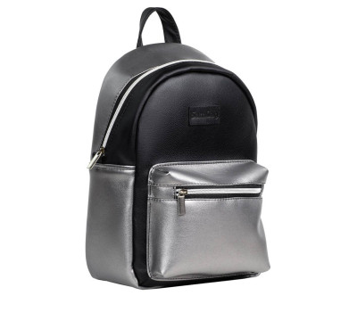 Жіночий Рюкзак Sambag Talari MSSPn комбінація чорного з металіком
