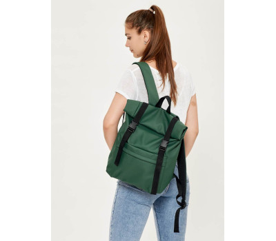 Жіночий рюкзак ролл Sambag RollTop Milton зелений