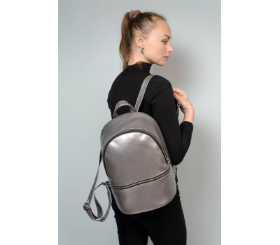 Маленький дівочий рюкзак Sambag Mane BSS silver dark