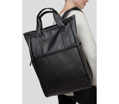 Жіноча сумка-рюкзак Sambag Shopper чорна