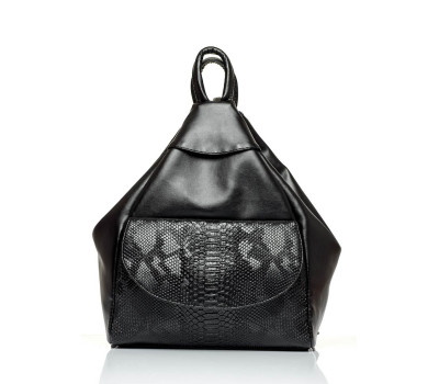 Жіночий рюкзак Sambag Asti LKH принт крокодила