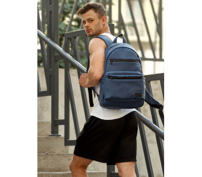 Чоловічий рюкзак Sambag Zard LKT темно-синій