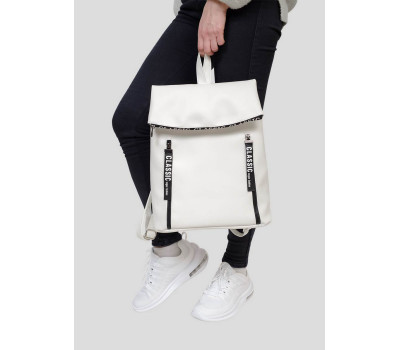 Женский рюкзак Sambag Rene LZT белый