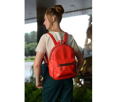 Жіночий рюкзак Sambag Brix MSG червоний