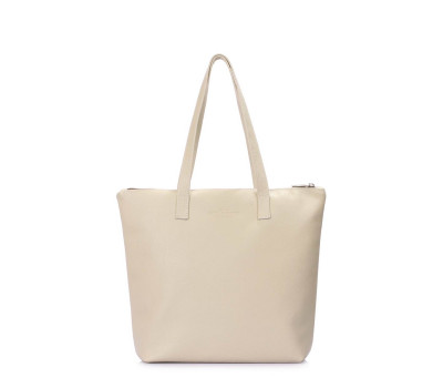 Шкіряна бежева сумка Secret (secret-beige)