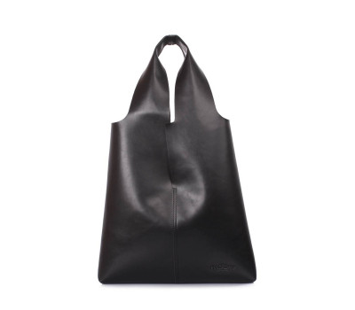 Шкіряна сумка-шоппер AMORE (amore-leather-black)