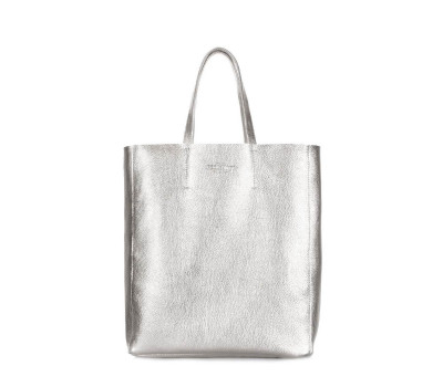 Шкіряна сумка City срібло (city-silver)