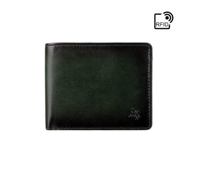 Гаманець чоловічий Visconti AT60 Arthur C RFID (Burnish Green)