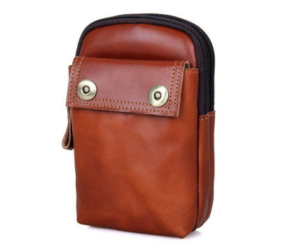 Універсальна сумка - органайзер на пояс зі шкіри John McDee 5001B