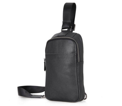 Компактний шкіряний рюкзак на одну шлею JD4001A