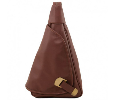 Шкіряний рюкзак на одне плече Tuscany Leather Hanoi TL140966