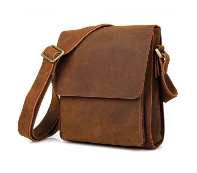 Сумка-планшет через плече, крос-боді, кінська шкіра JD 7055B