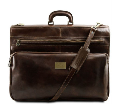 Шкіряна сумка для костюму, Гармент, Портплед Tuscany Leather Papeete TL3056