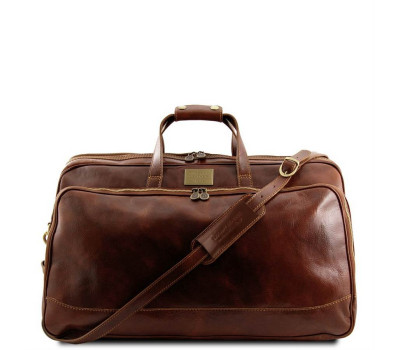 Дорожня маленька шкіряна сумка Tuscany Leather Bora Bora TL3065