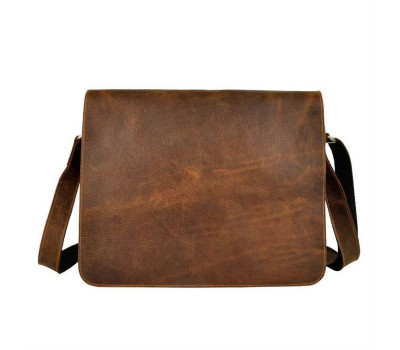 Шкіряна сумка через плече з клапаном 0630C Bexhill