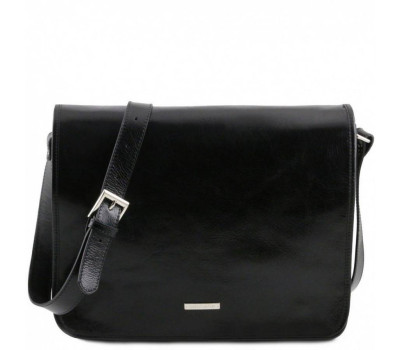 Мужской большой кожаный мессенджер Tuscany Leather Messenger TL141254