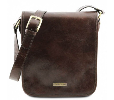 Чоловічий великий шкіряний месенджер Tuscany Leather Messenger TL141255