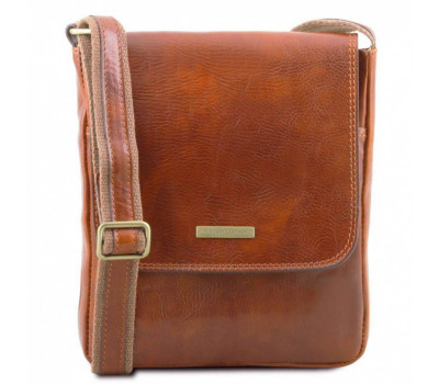 Чоловіча шкіряна сумка через плече JOHN, Tuscany TL141408