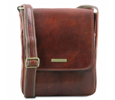 Чоловіча шкіряна сумка через плече JOHN, Tuscany TL141408