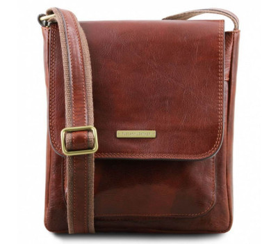 Сумка через плече чоловіча шкіряна JIMMY, Tuscany TL141407