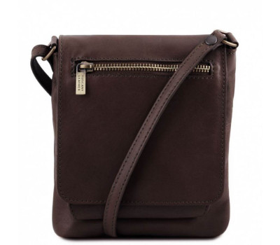 Шкіряна сумка через плече унісекс Sasha TL141510