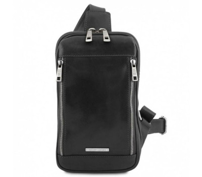 Стильний чоловічий шкіряний кросовер слінг Martin TL141536