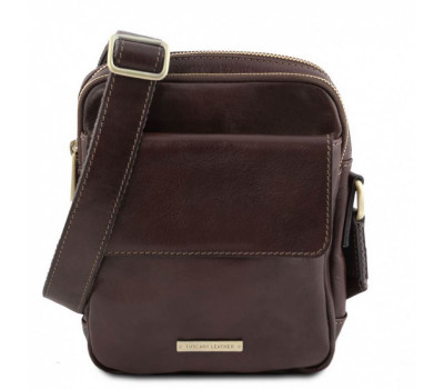 Сумка чоловіча шкіряна через плече LARRY TL141915 TUSCANY LEATHER