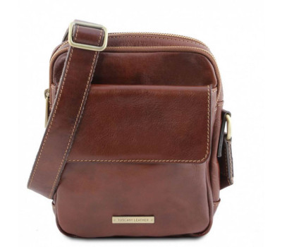 Сумка чоловіча шкіряна через плече LARRY TL141915 TUSCANY LEATHER