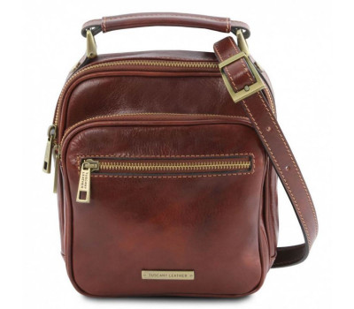 TL141916 Paul-шкіряна сумка через плече, Кроссбоді з ручкою
