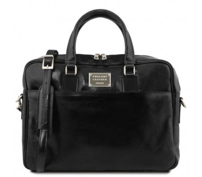 Кожаная сумка портфель на два отделения Tuscany Leather Urbino TL141894