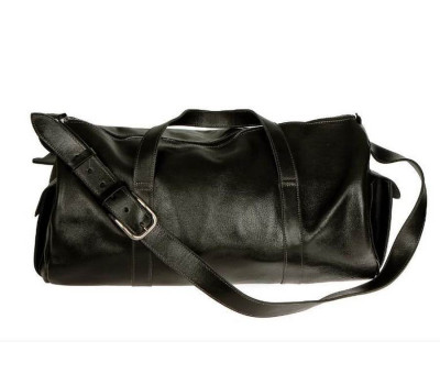 Сумка дорожня, чорна 760610 Grande Pelle