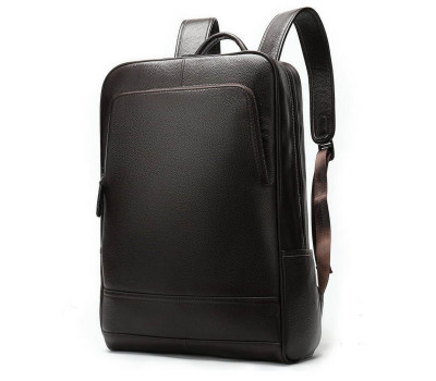 Шкіряний рюкзак темно кавовий bx050fc від Bexhil