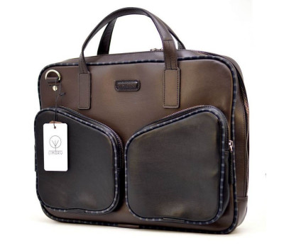 Сумка мужкая из натуральной кожи LC411 Limary