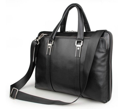 Стильна чоловіча шкіряна сумка 7326a John McDee