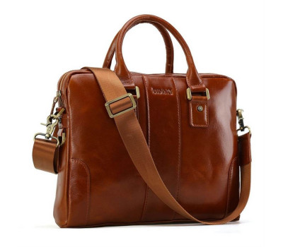 Мужская сумка-портфель из натуральной кожи tid1046 Tiding