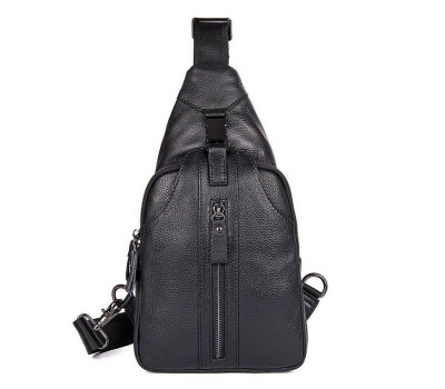 Молодіжний міні-рюкзак на моношлейке з натуральної шкіри JD4007A John McDee