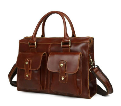 Сумка с ручками кожаная P84106 Tiding