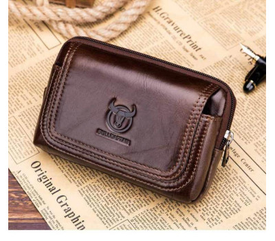 Напоясная сумка Т1347 Bull для смартфона, из натуральной кожи