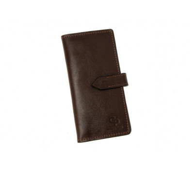 Портмоне шкіряне 524620 GP, шоколад, від бренду Grande Pelle