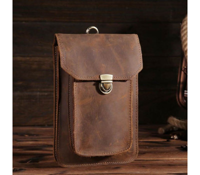 Оригінальний шкіряний аксесуар, колір коричневий, Bexhill bx2089