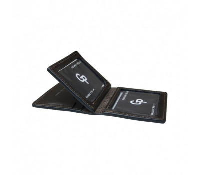 Обкладинка на права тех. паспорт ID паспорт посвідчення Grande Pelle глянцева шкіра шоколад