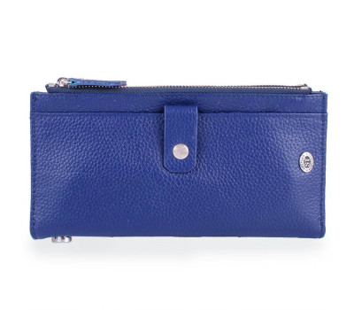 Шкіряний жіночий гаманець ST LEATHER ACCESSORIES NST420-dark-blue