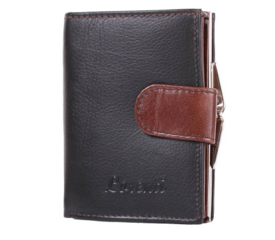 Шкіряний жіночий гаманець LORENTI DNKLT-01-BCF-brown