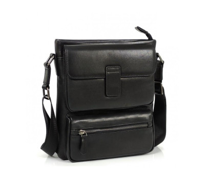 Месенджер класичний чорний Tiding Bag S-SM8-20210A