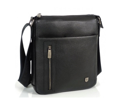 Месенджер класичний чорний Royal Bag RB-F-SM8-17629A