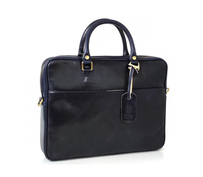 Мужская синяя сумка для ноутбука Firenze Italy IF-S-0006BL