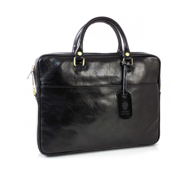Мужская черная сумка для ноутбука Firenze Italy IF-S-0006A