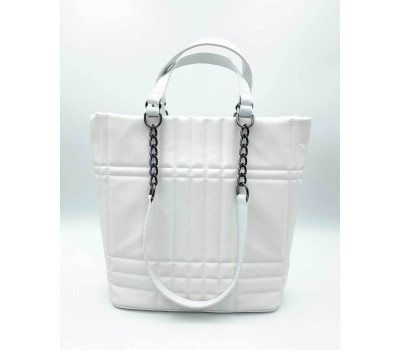 Сумка жіноча Лексі стьобана Біла WeLassie