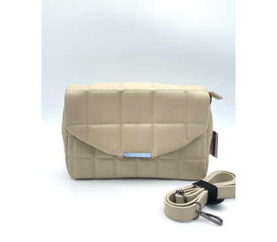 Женская сумка «Ронни» бежевая WeLassie